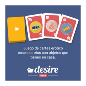 Juego de cartas Desire